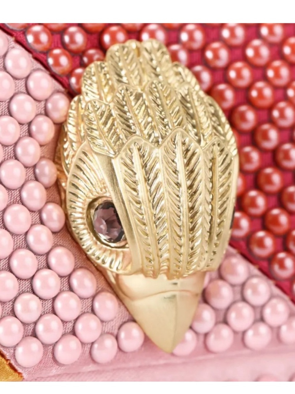 NEW Kurt Geiger Mini Kensington Pearl Bag | Black Quilted Crossbody | MSRP $195 - Picture 6 of 8